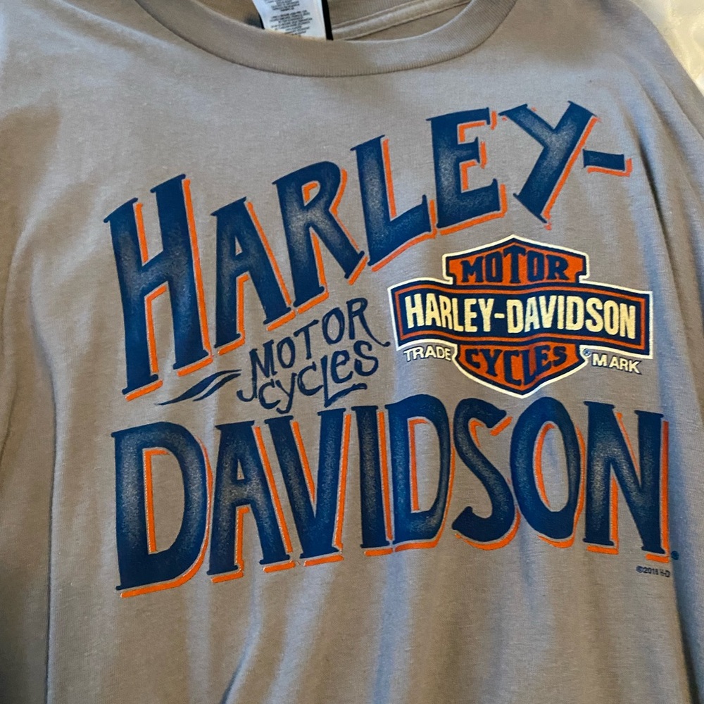 Harley-Davidson Dallas Fort Worth Texas long sleeve shirt.